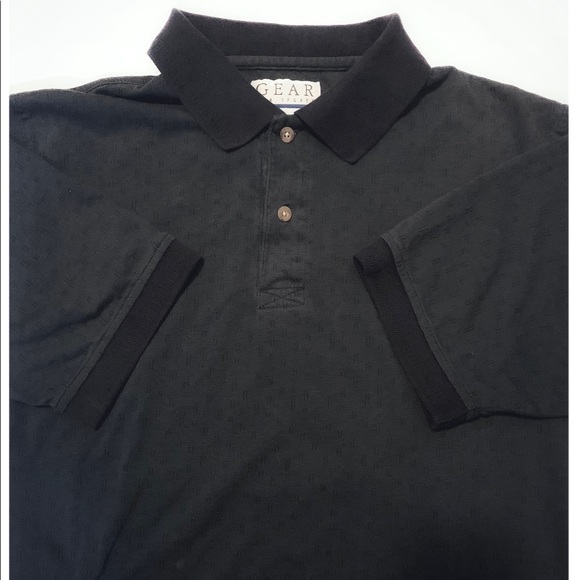 Dark Green + Black Polo - Picture 2 of 2